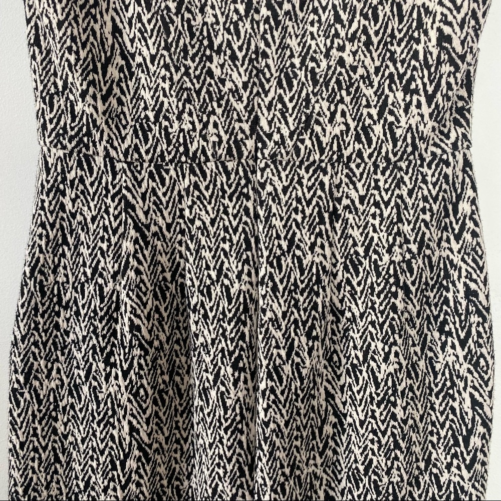 calvin klein black + ivory knit dress - Picture 6 of 8